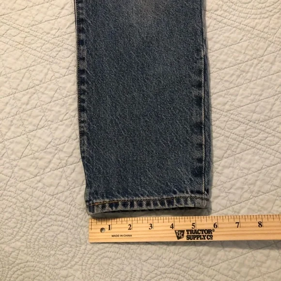 Levi's Blue Denim Overalls - Picture 14 of 14